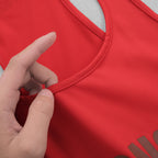 Gym Sports Tanktop with KONG Letter Print
