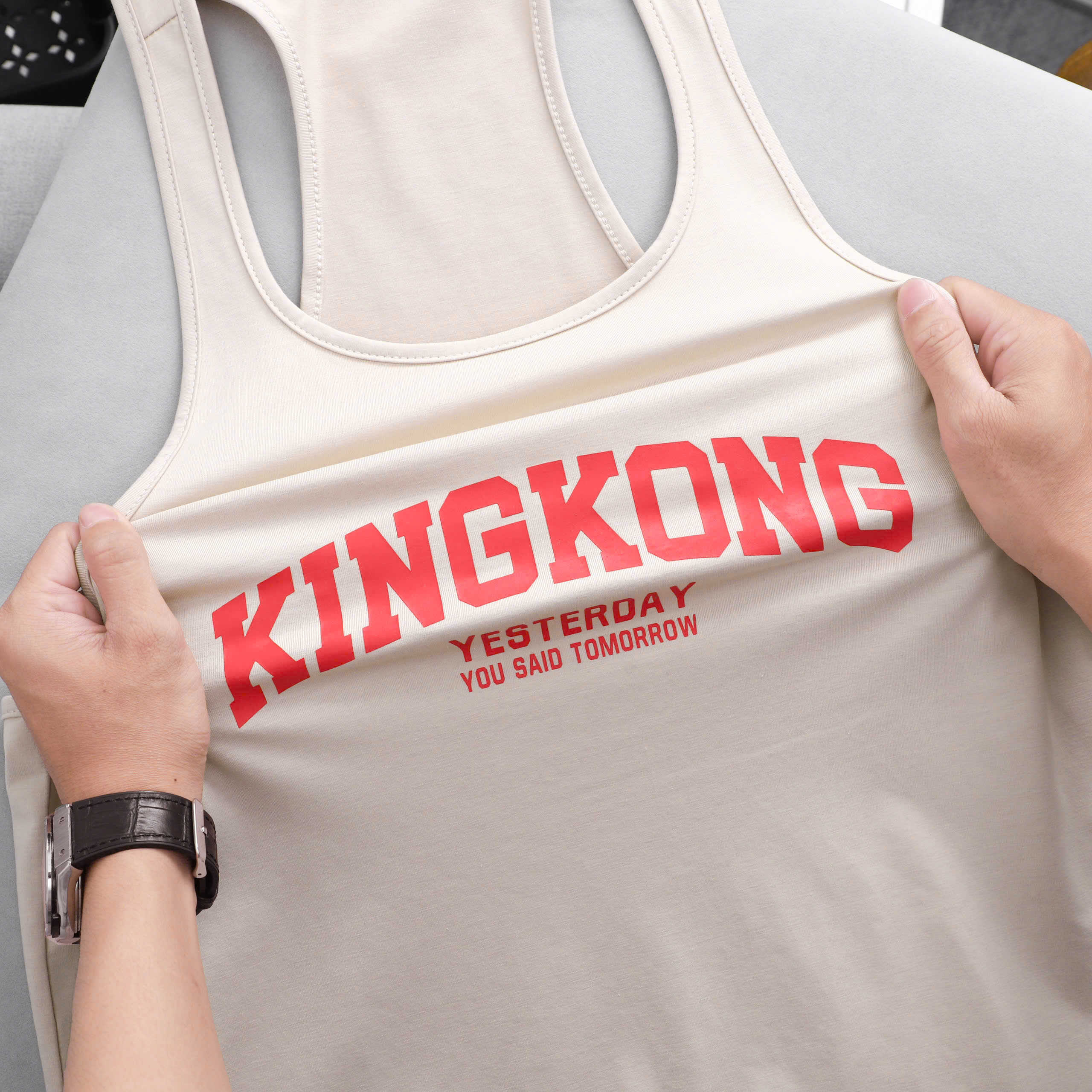 KingKong Yesterday Cotton Sports Tanktop