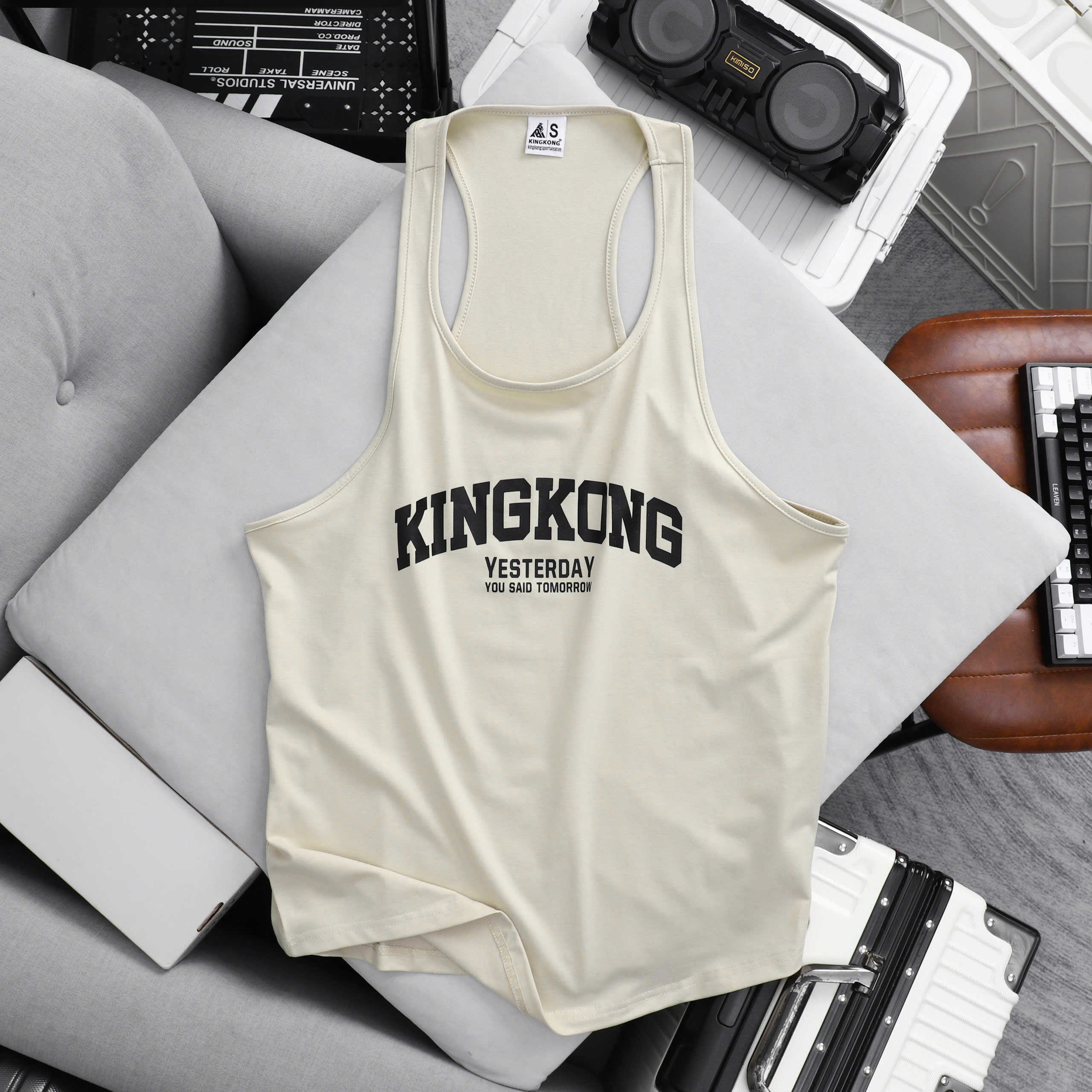 KingKong Yesterday Cotton Sports Tanktop
