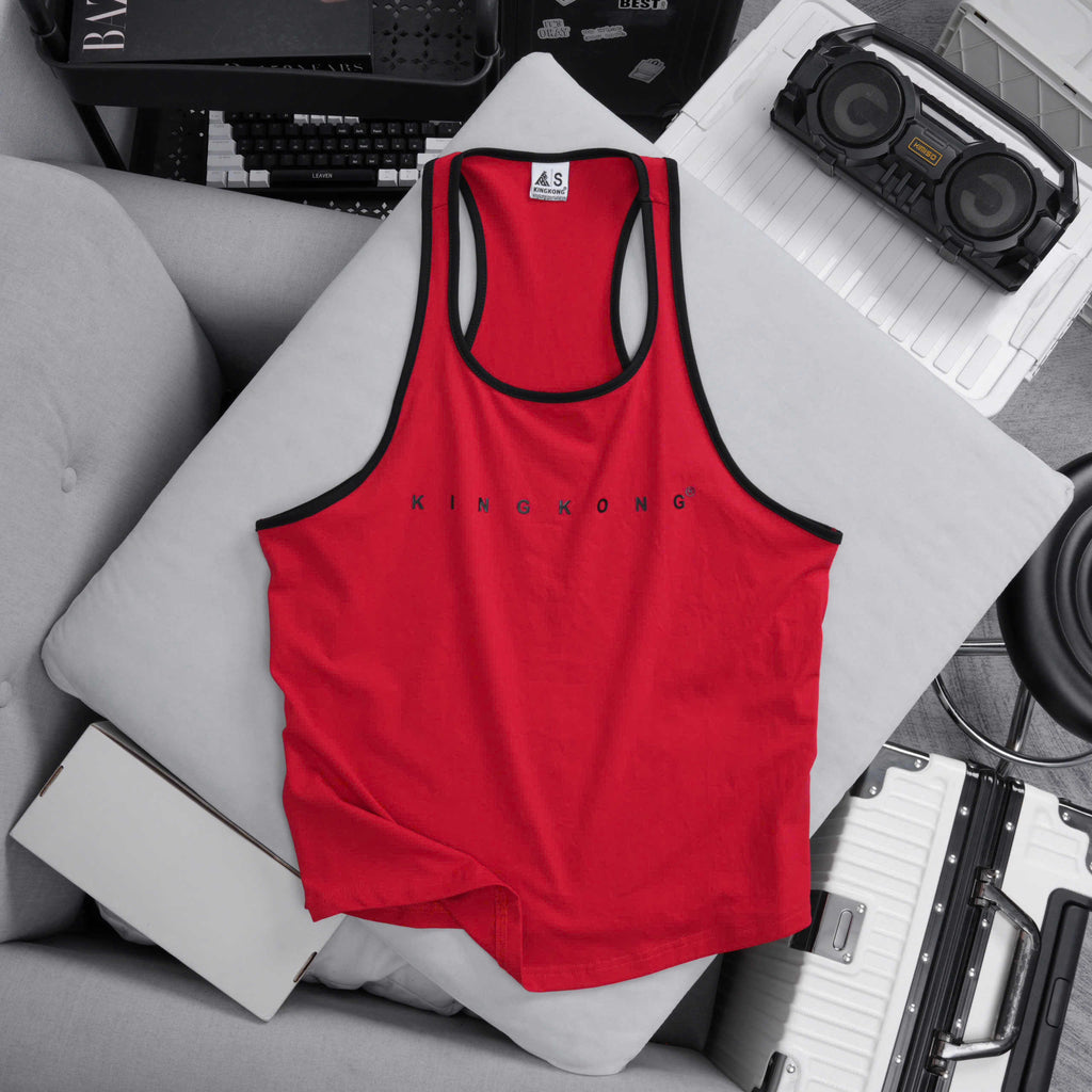 Cool Cotton Men's Tanktop with Small Straps