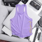 Cotton Tanktop with Sports Letters