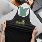 White Trim Poly Sports TankTop