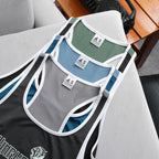 White Trim Poly Sports TankTop