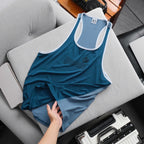 White Trim Poly Sports TankTop