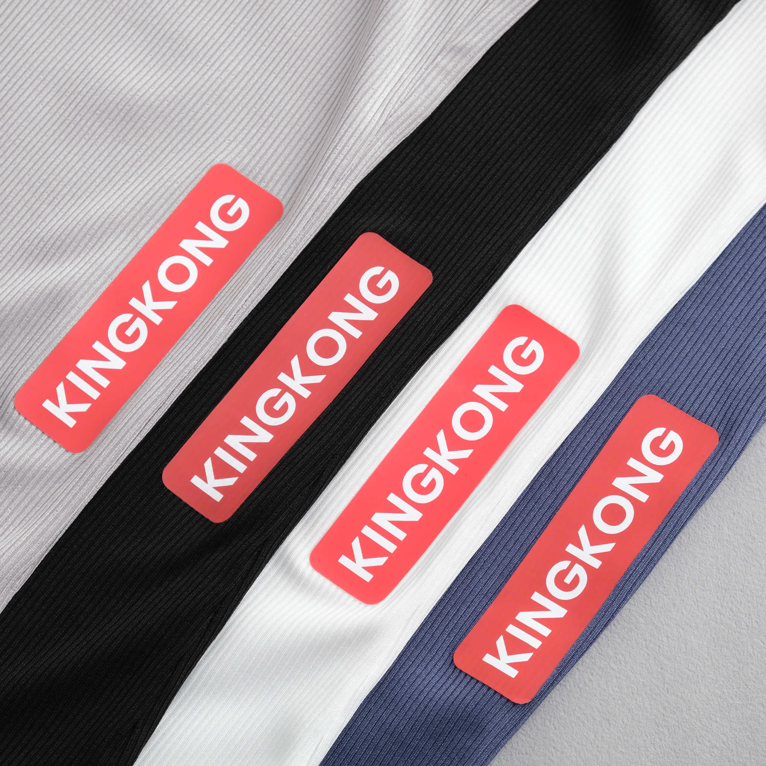 KingKong Fitted Ribbed Tank Top with Logo Tag