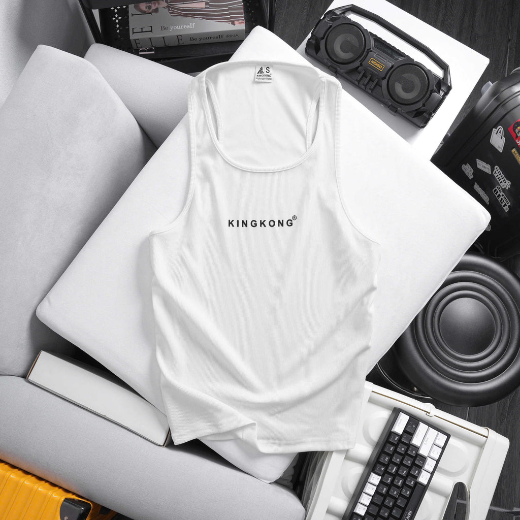 KingKong Ribbed Muscle Fit Tank Top