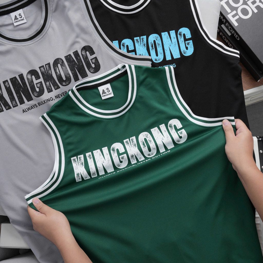 Muscle jersey 'Forest Green'