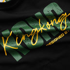 Oversize Stretch T-shirt with KingKong Logo Printed