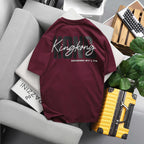 Oversize Stretch T-shirt with KingKong Logo Printed