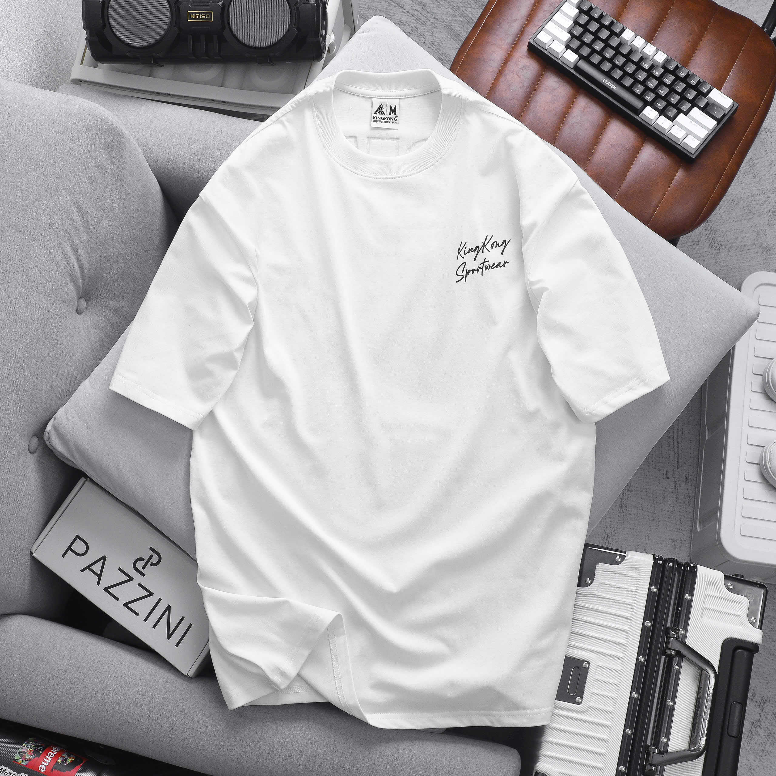 KingKong Basic Oversized Tee - Be Yourself