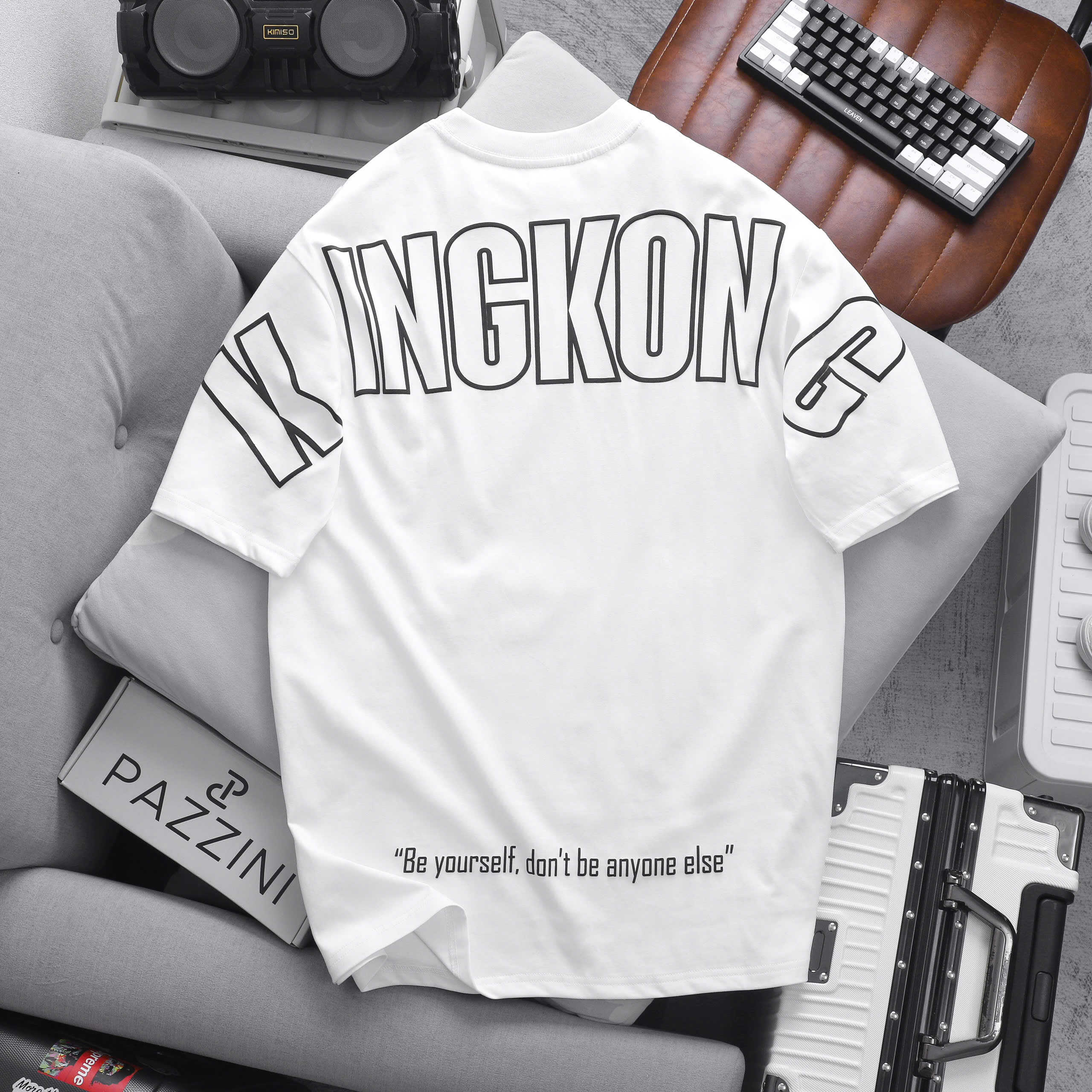 KingKong Basic Oversized Tee - Be Yourself