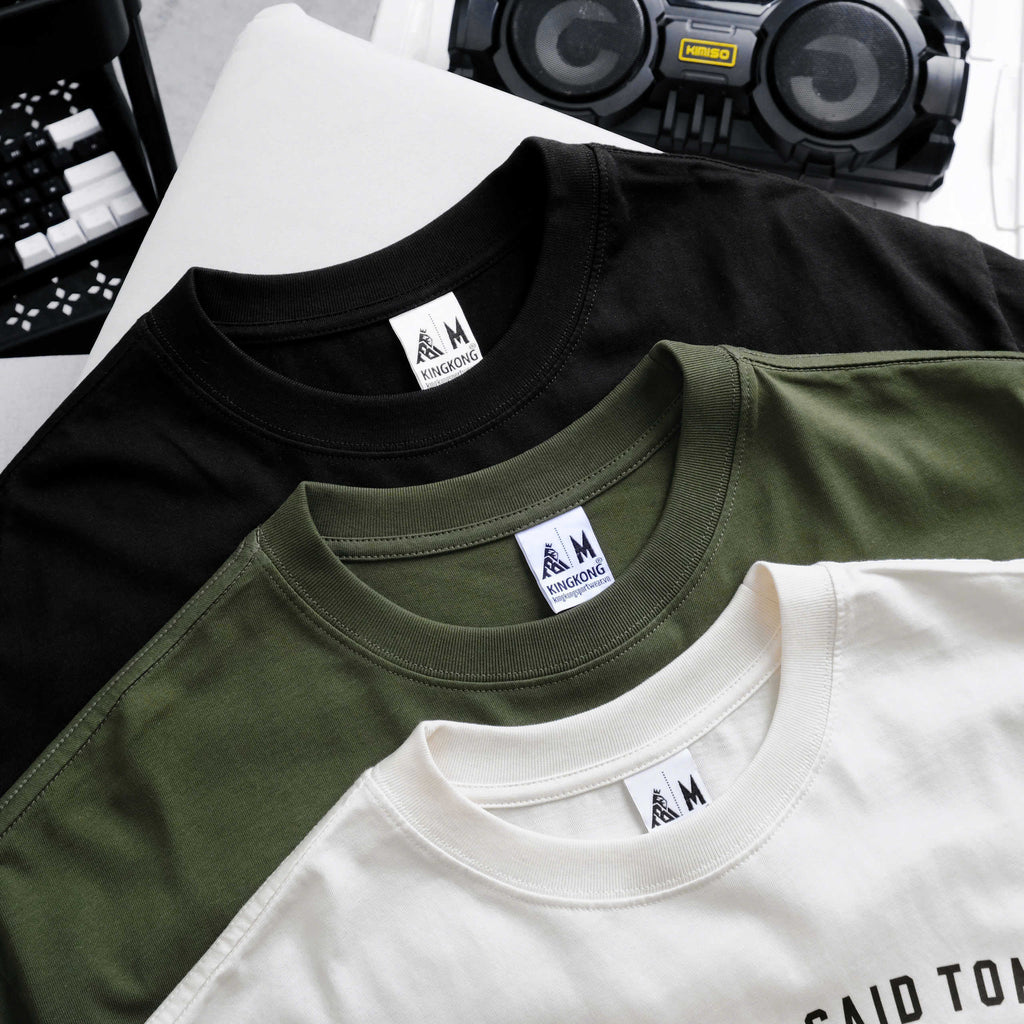 Cotton Basic T-shirt Big Size KingKong Yesterday