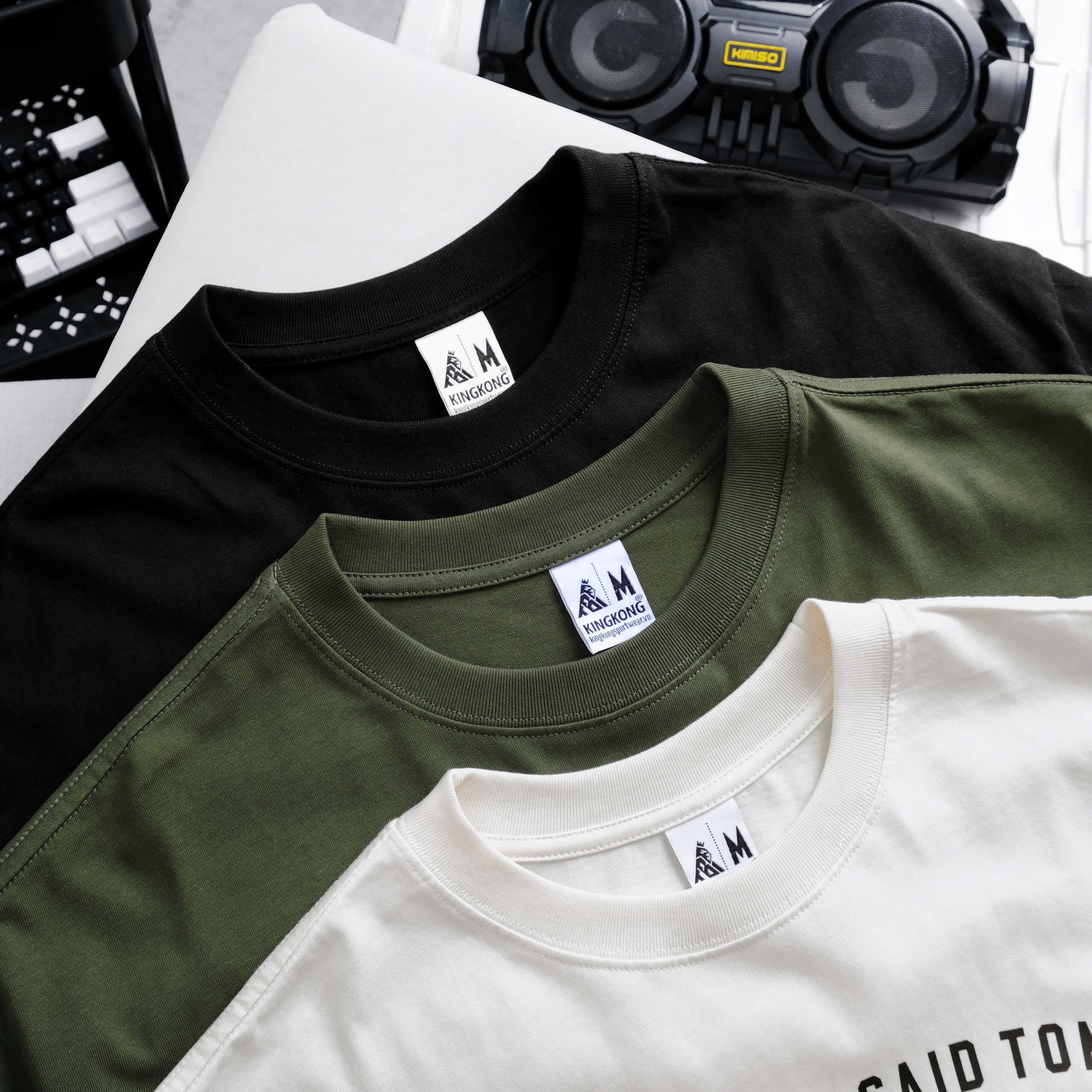 Cotton Basic T-shirt Big Size KingKong Yesterday