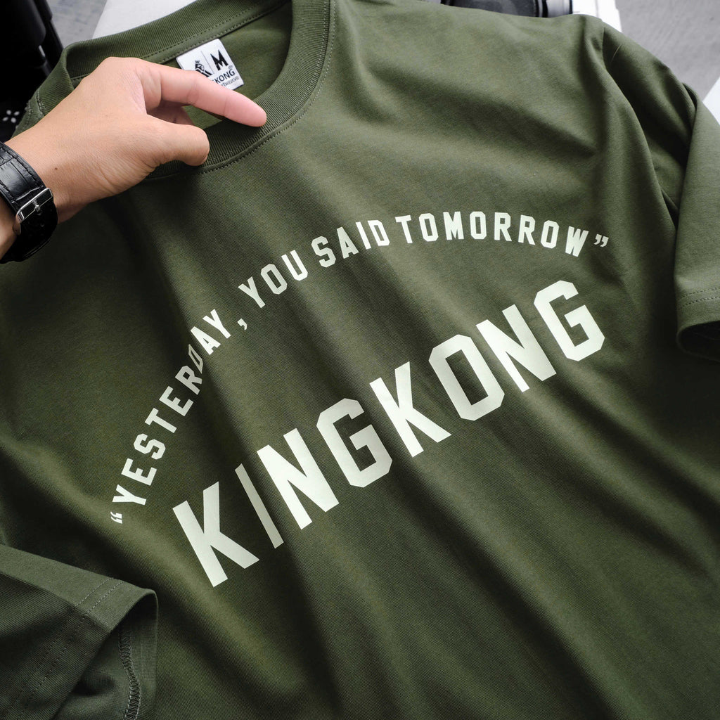 Cotton Basic T-shirt Big Size KingKong Yesterday