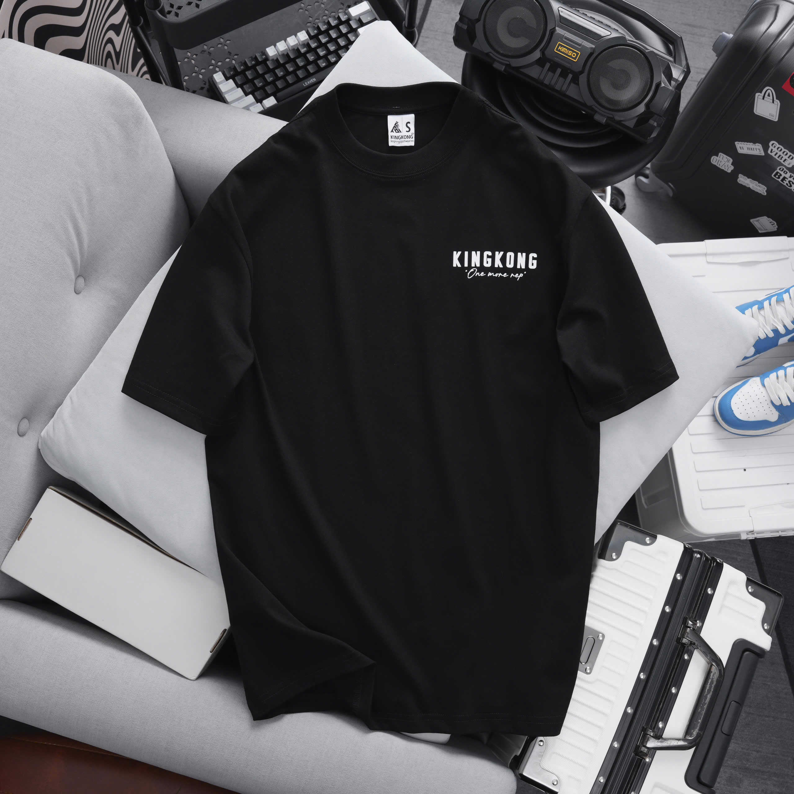 One More Rep Oversize Tee