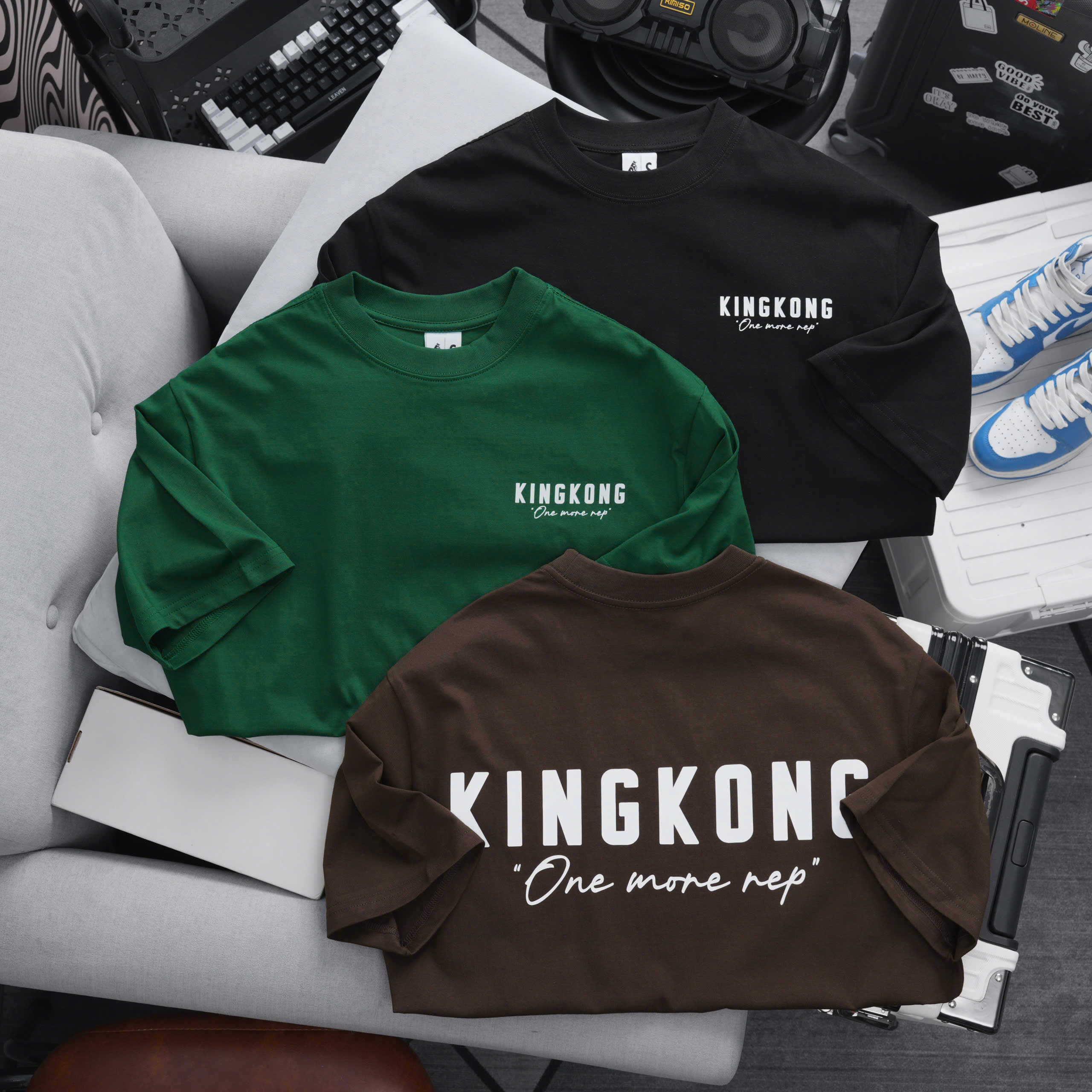 One More Rep Oversize Tee