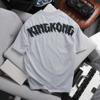 Personality Short Sleeve KINGKONG Letter Printed T-shirt