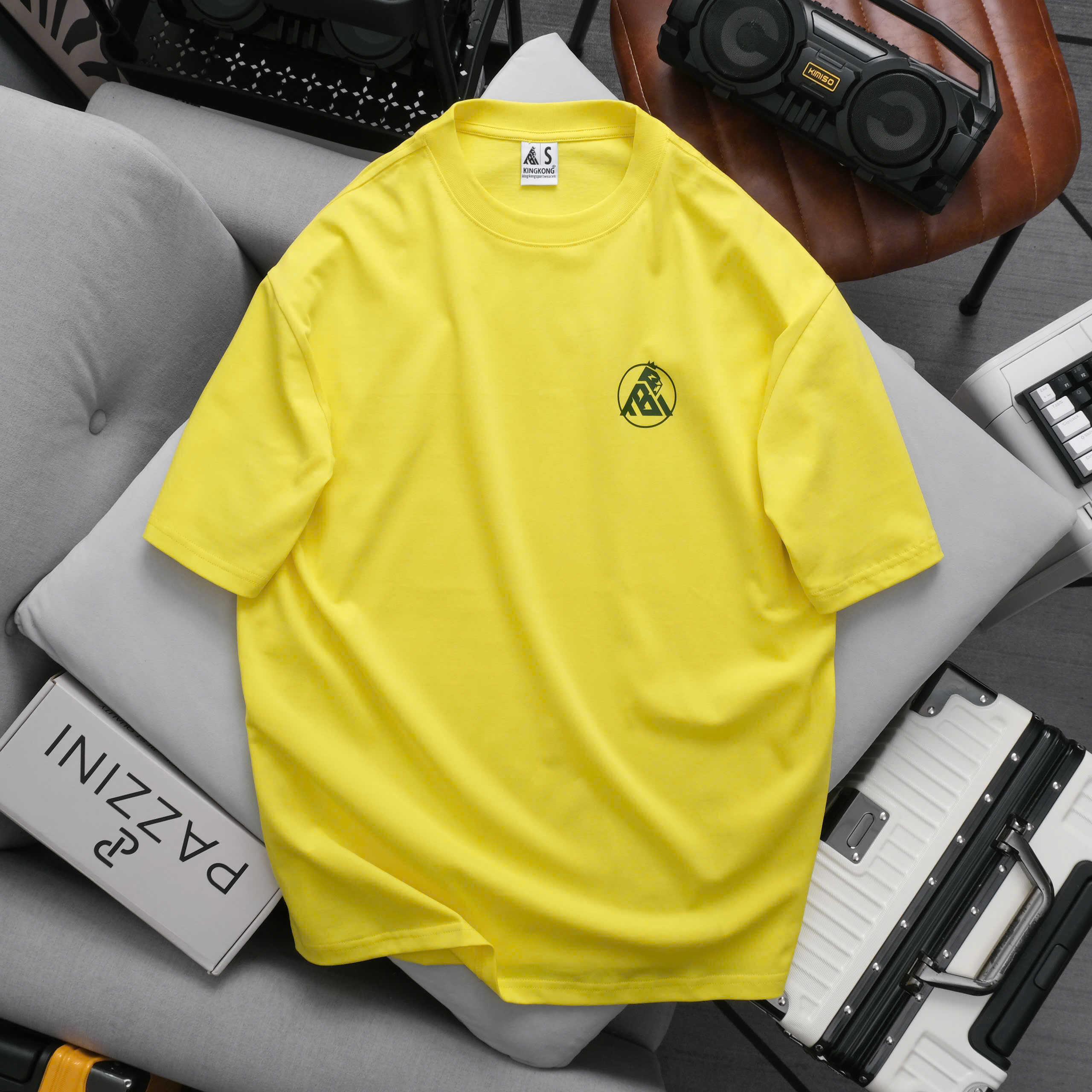 Personality Short Sleeve KINGKONG Letter Printed T-shirt