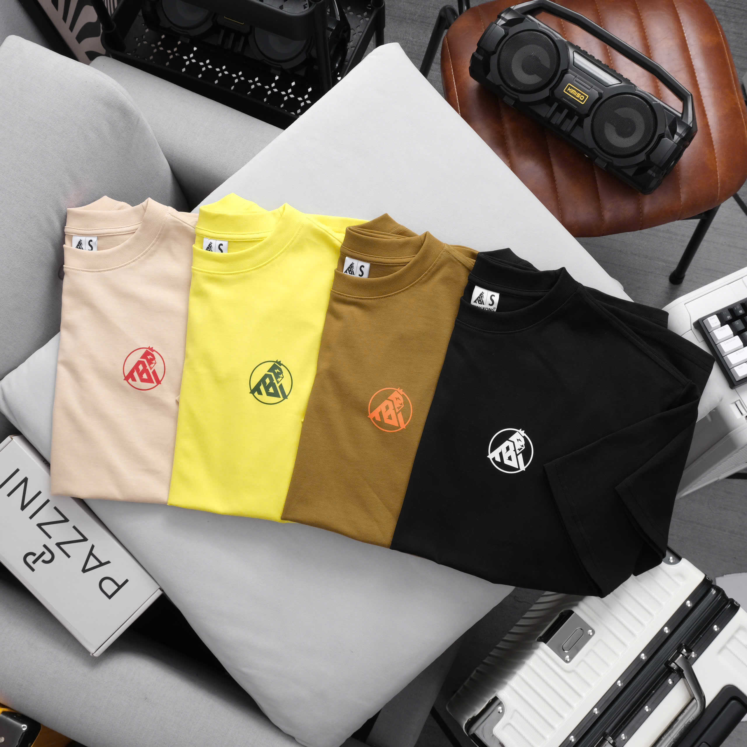 Personality Short Sleeve KINGKONG Letter Printed T-shirt