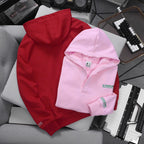 Men's and Women's Basic Fleece Collar Hoodie