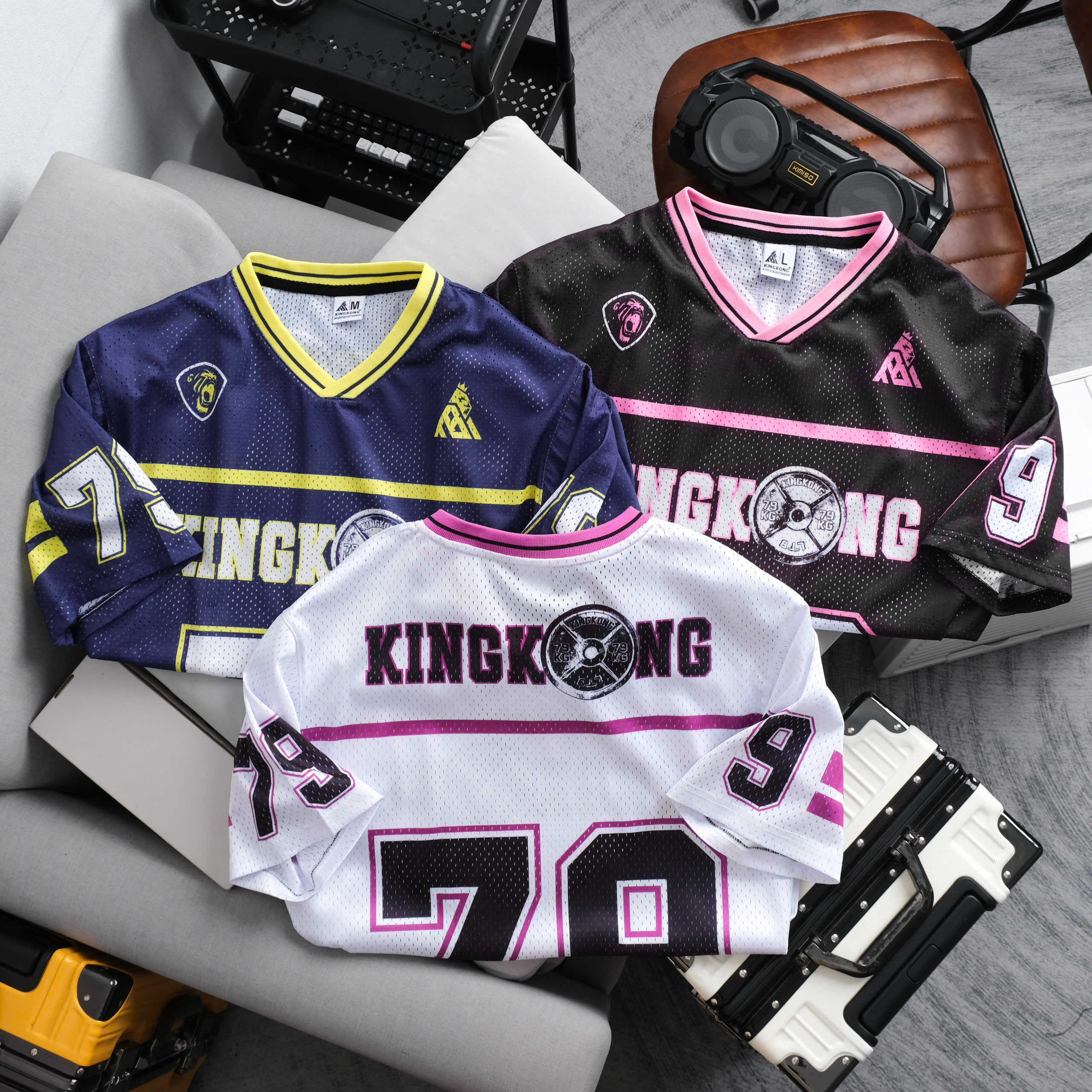 KINGKONG Sesame Mesh Jersey No. 79