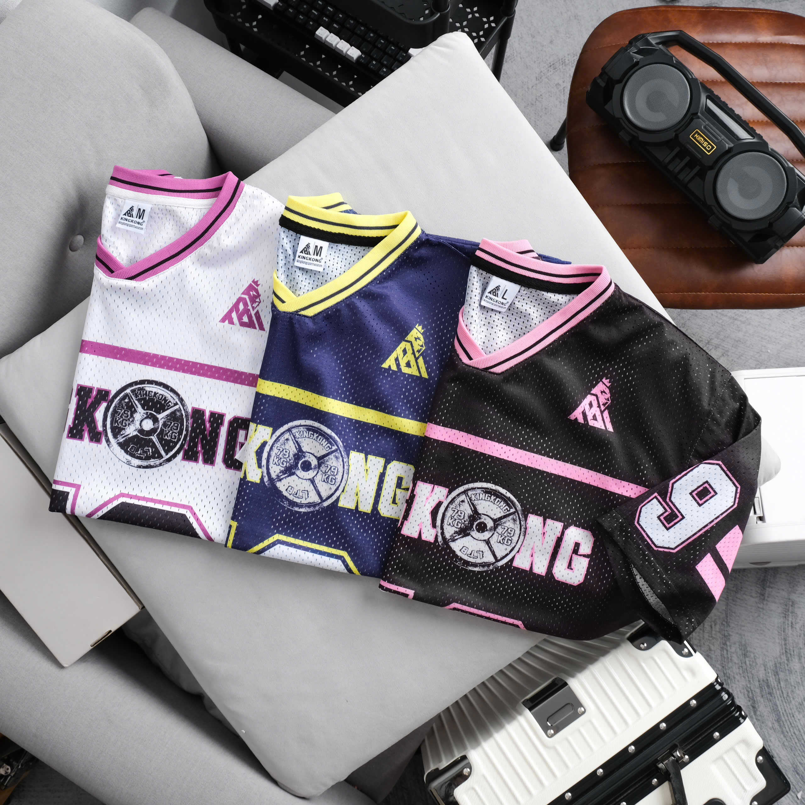 KINGKONG Sesame Mesh Jersey No. 79
