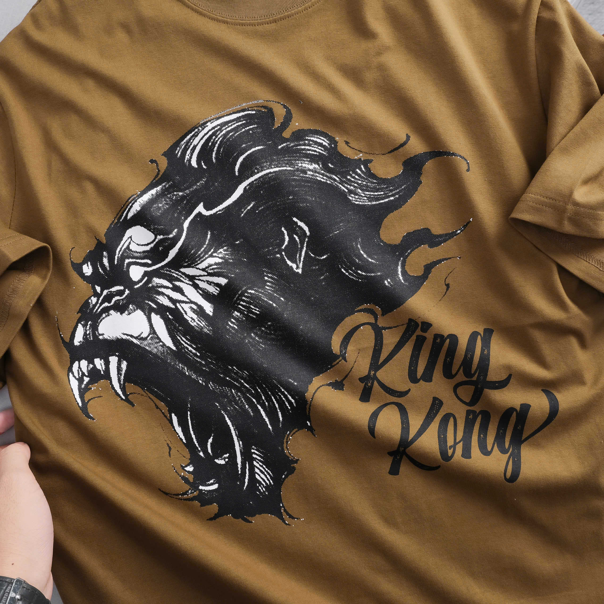 Kong Top Oversize Comfortable Stretch T-Shirt