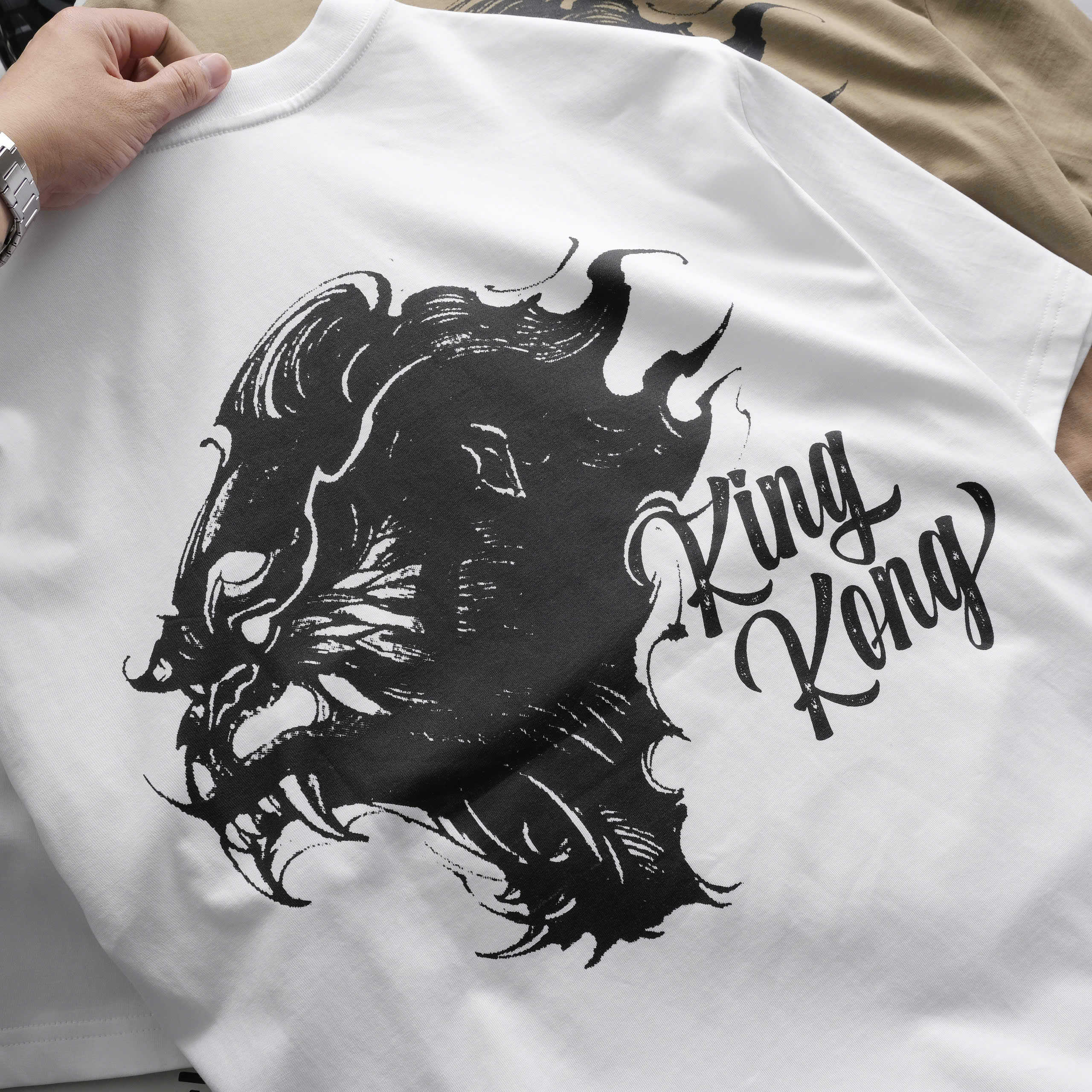 Kong Top Oversize Comfortable Stretch T-Shirt