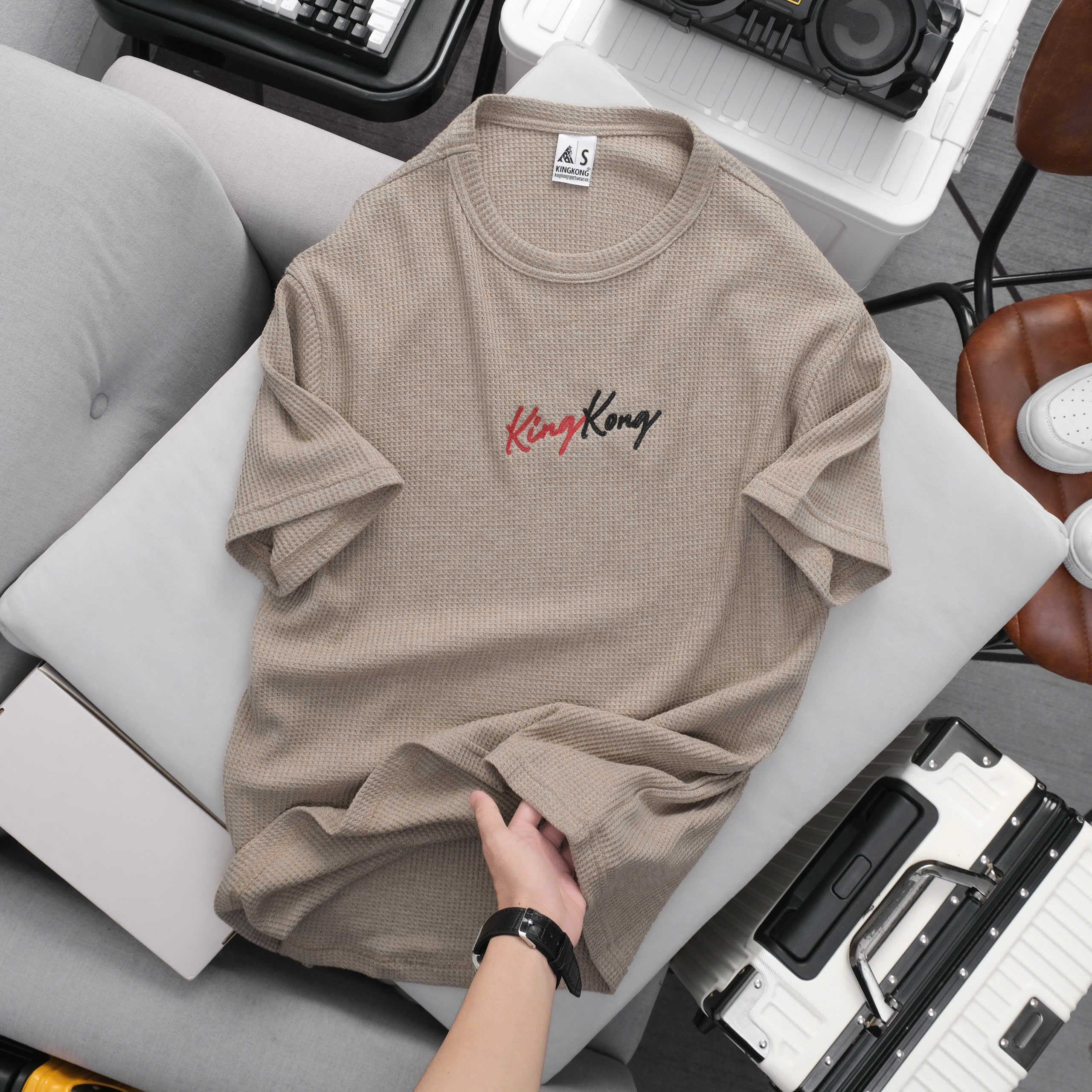 Oversize Unisex T-shirt Honeycomb