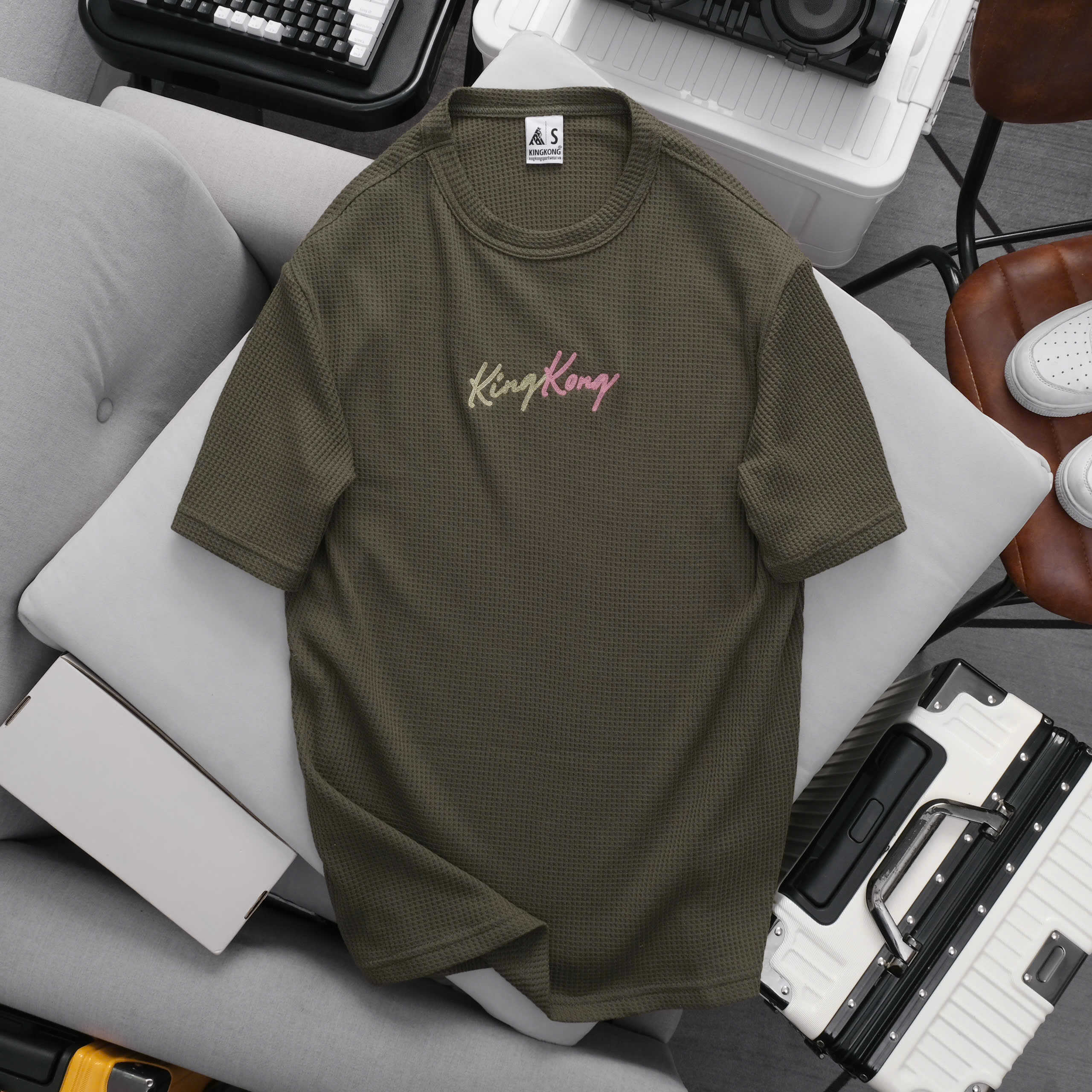 Oversize Unisex T-shirt Honeycomb