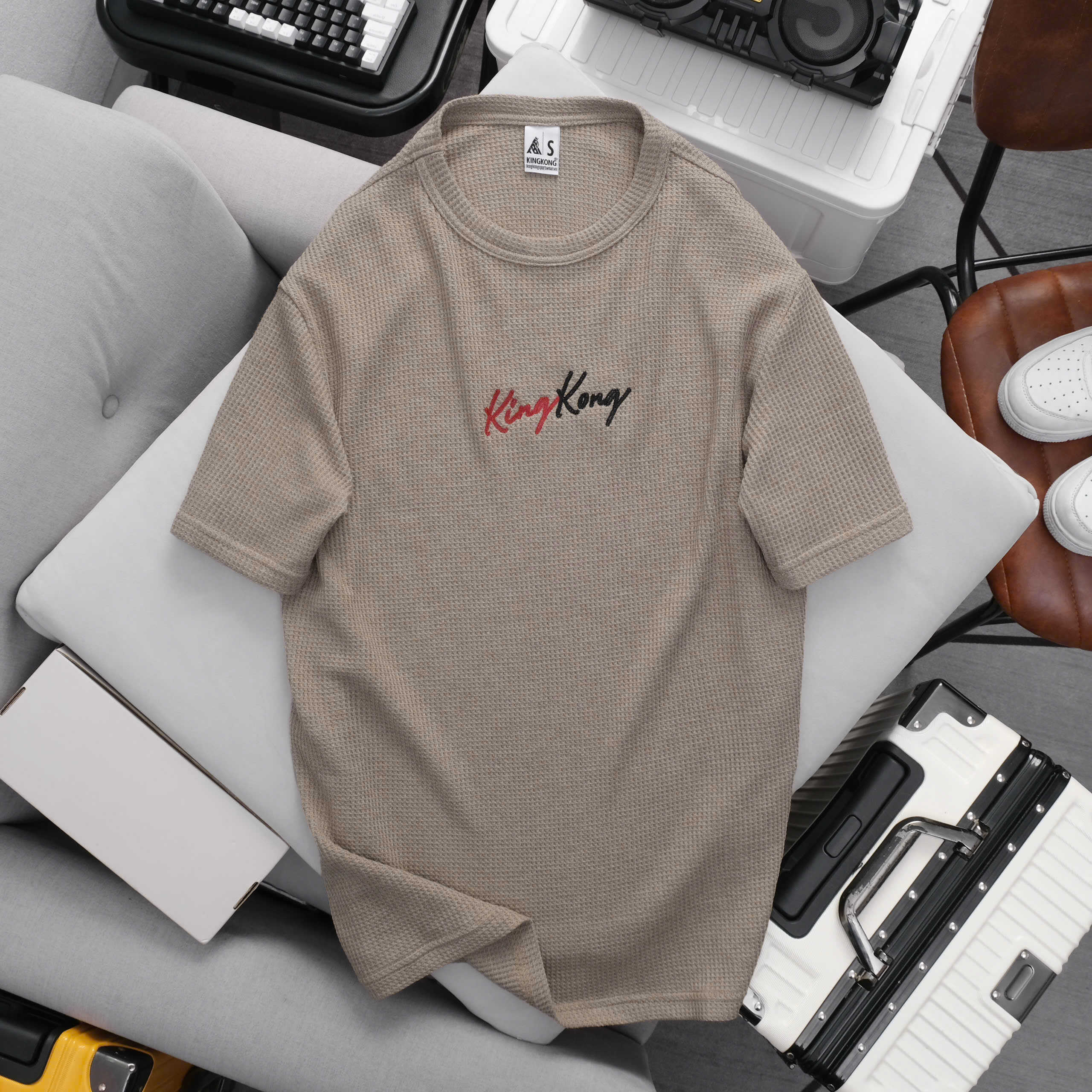 Oversize Unisex T-shirt Honeycomb