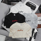 Oversize Honeycomb T-shirt with KingKong Letter Print