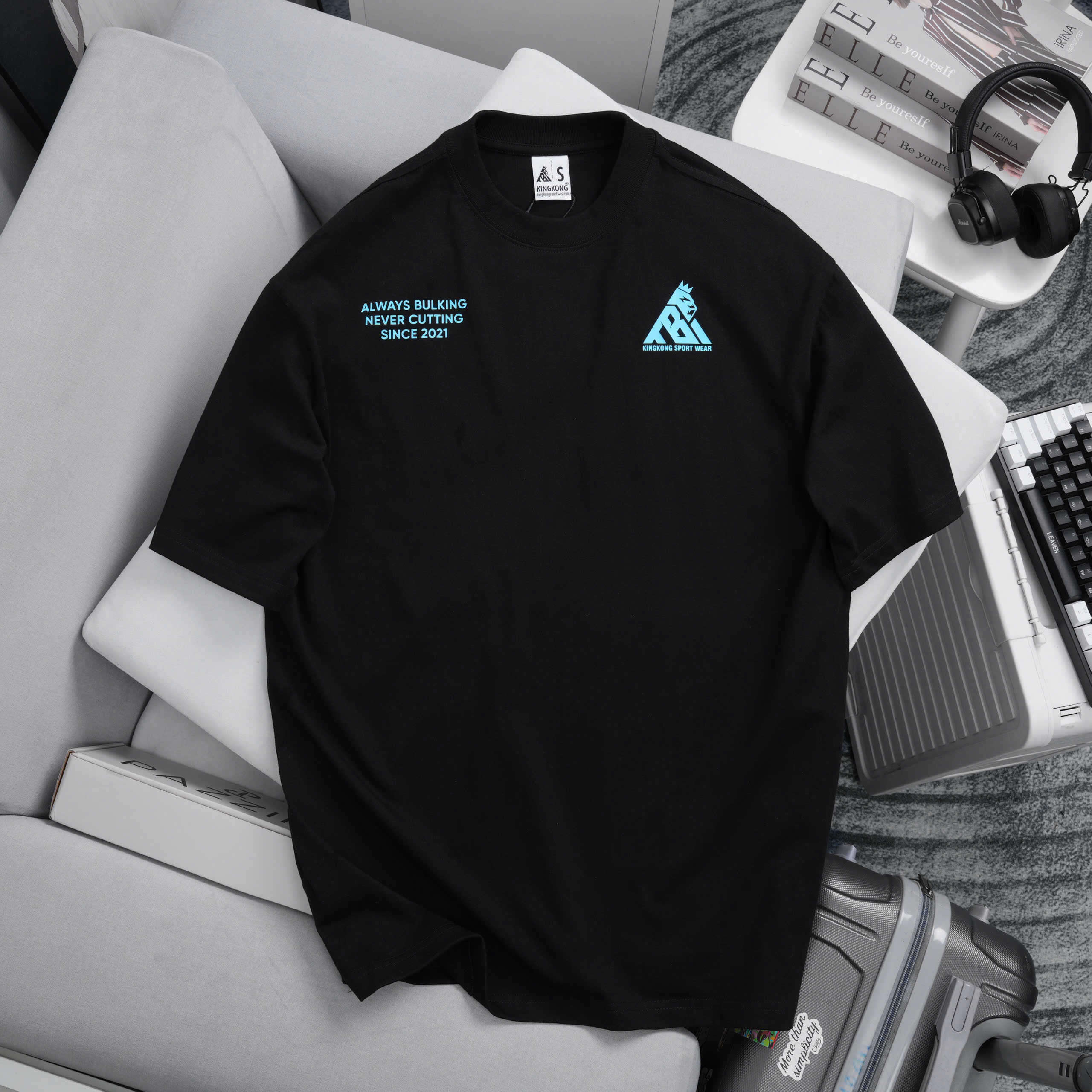 KingKong "Since 2021" Back Print Oversized Tee