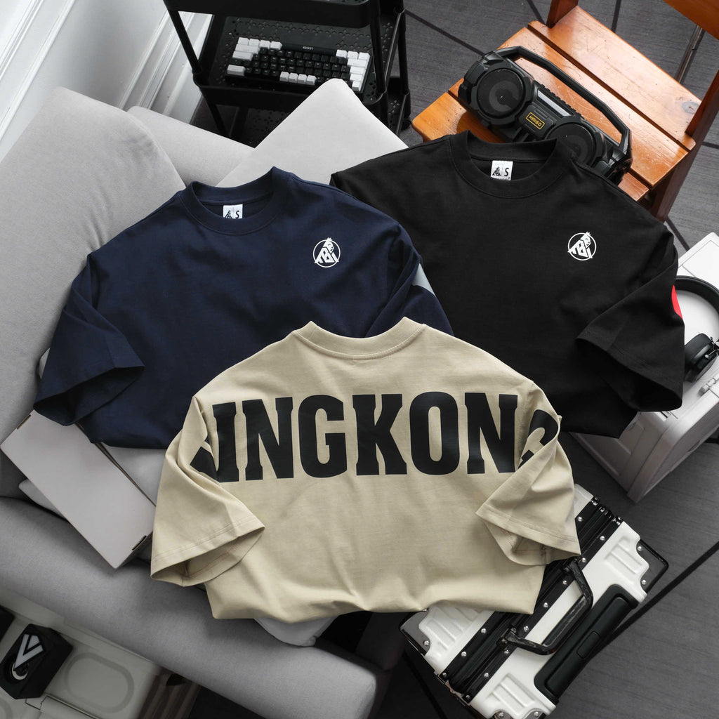 KingKong Back Print Oversized Cotton Tee
