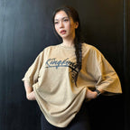 Wash Acid Oversize T-shirt Unisex Men Women