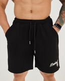 Unisex Oversized Basic Ribbed Shorts