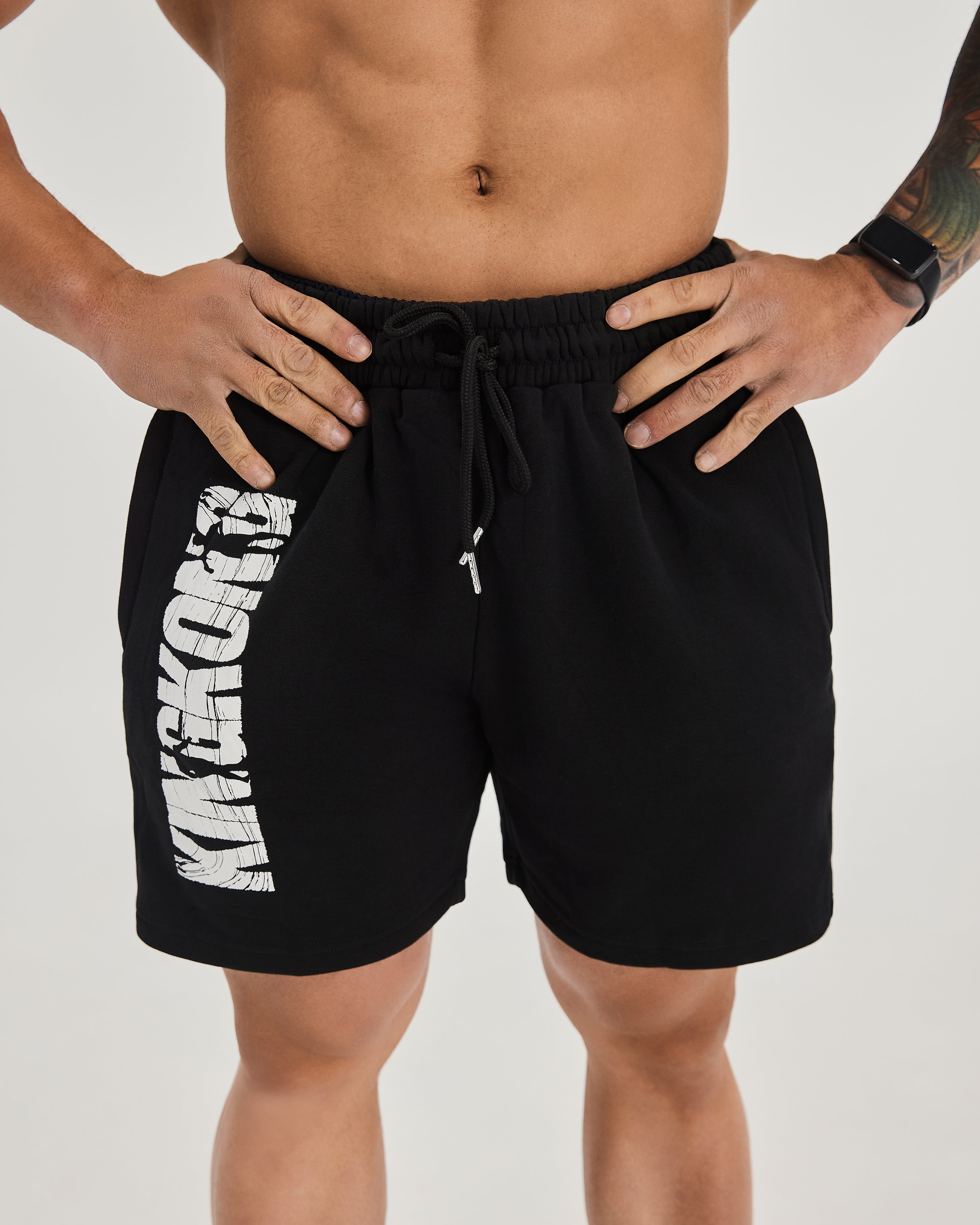 KingKong Athletic Fleece Shorts with Zippers
