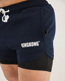 KingKong Fitted Double-Layered Active Shorts