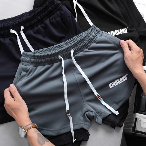 KingKong Fitted Double-Layered Active Shorts