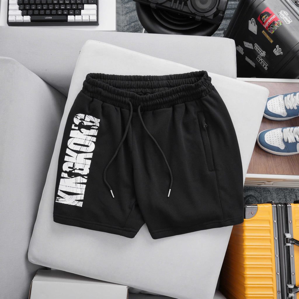 KingKong Athletic Fleece Shorts with Zippers