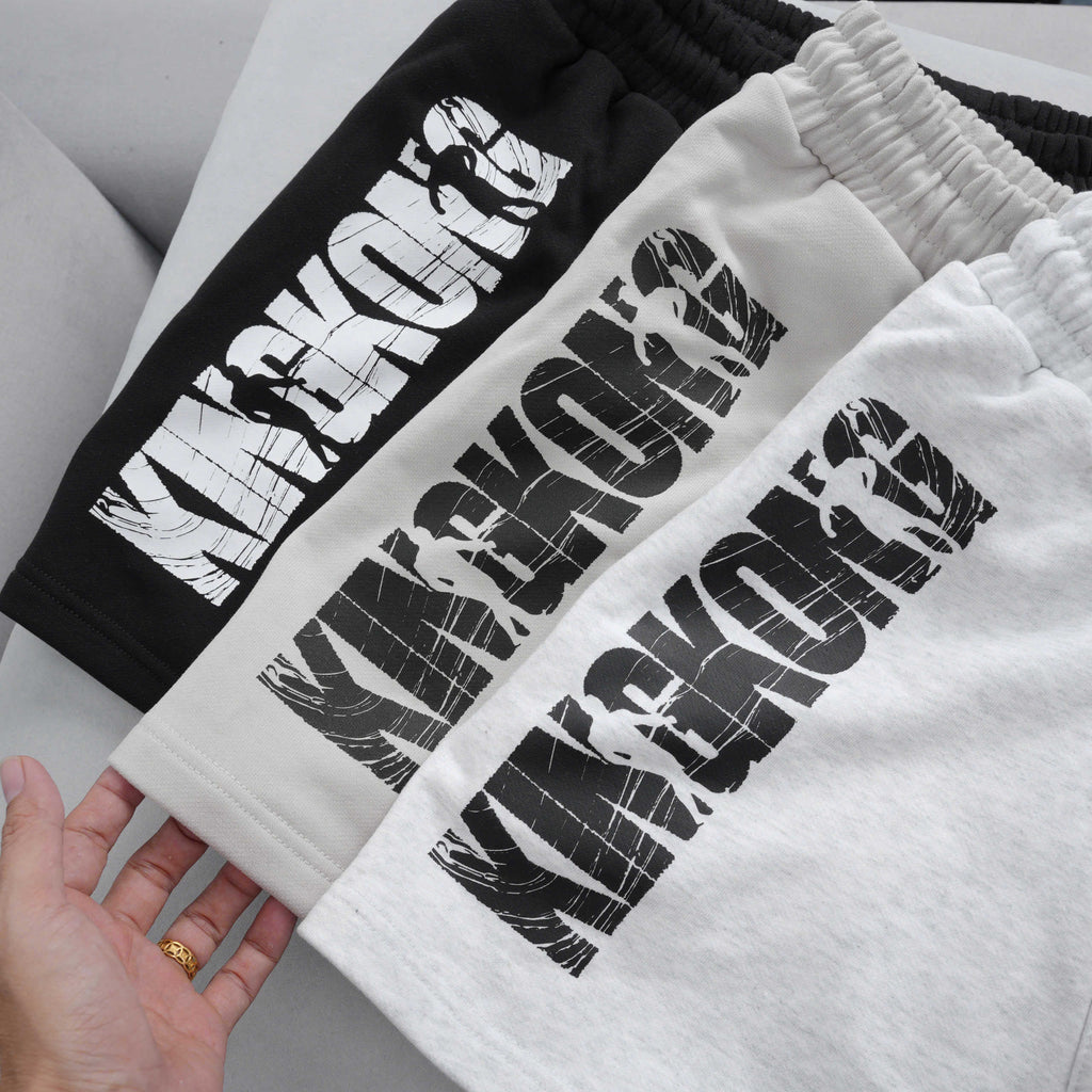 KingKong Athletic Fleece Shorts with Zippers