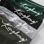 Cotton Sports Shorts with White Stripes