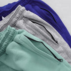 Letter Printed Fleece Sports Shorts