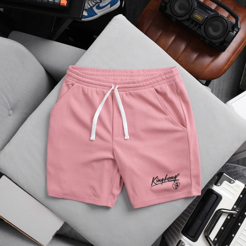 Unisex Oversized Basic Ribbed Shorts
