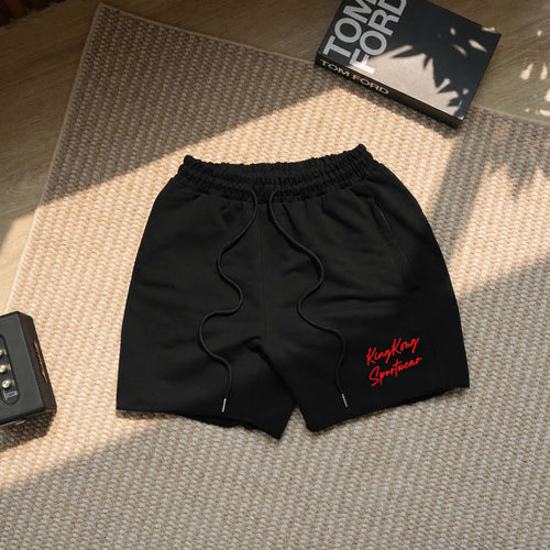 KingKong Fleece Shorts Featuring Zipper Pockets